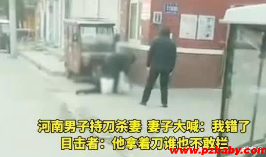 河南滑县一男子持刀杀妻 已被批捕