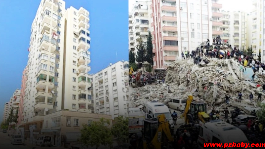 土耳其地震前后影像对比令人心痛